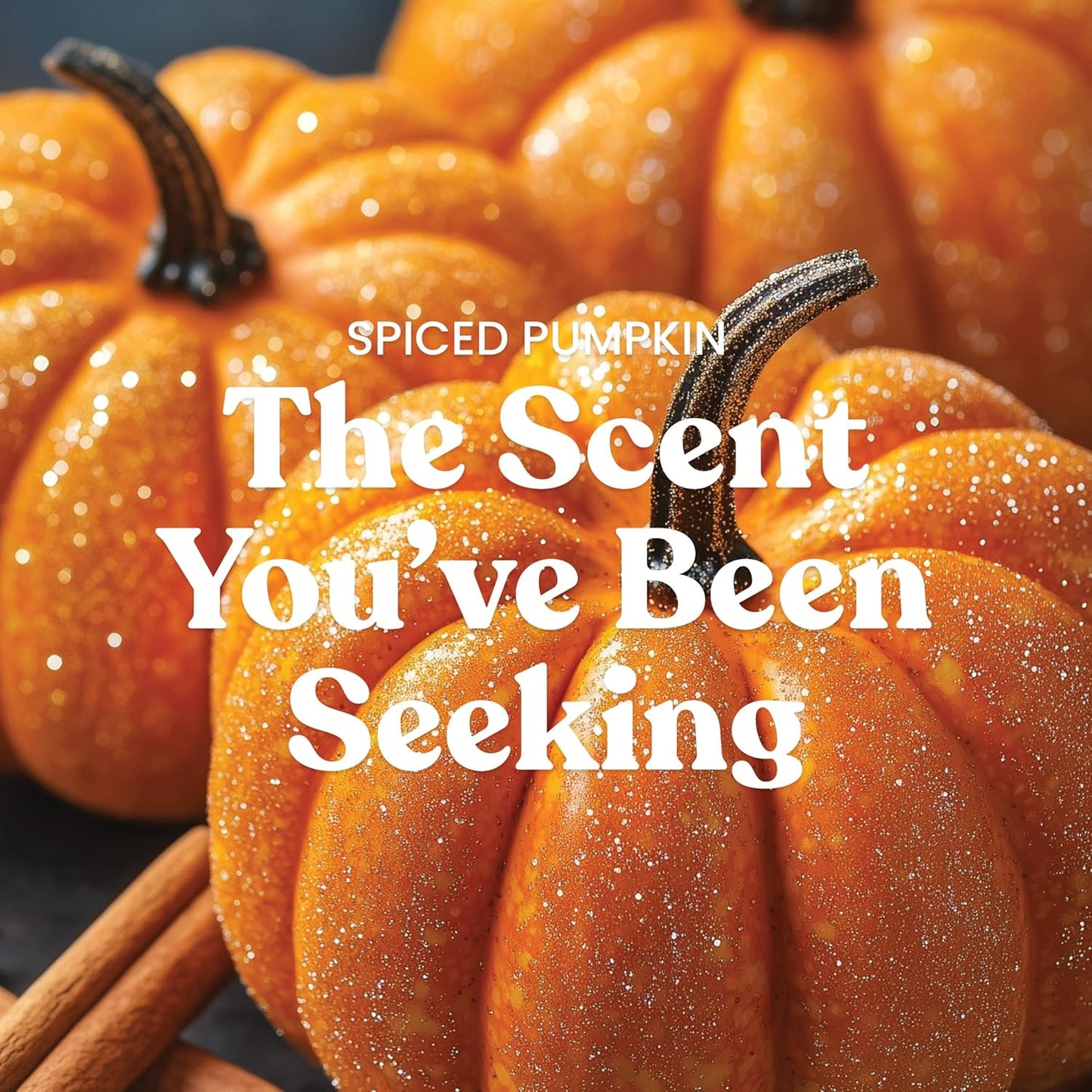 Spiced Pumpkin, Fall Scented Candle, 22Oz Large Jar with up to 150 Hour Burn Time