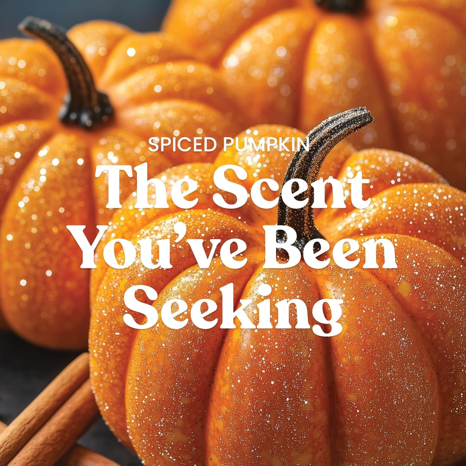 Spiced Pumpkin, Fall Scented Candle, 22Oz Large Jar with up to 150 Hour Burn Time