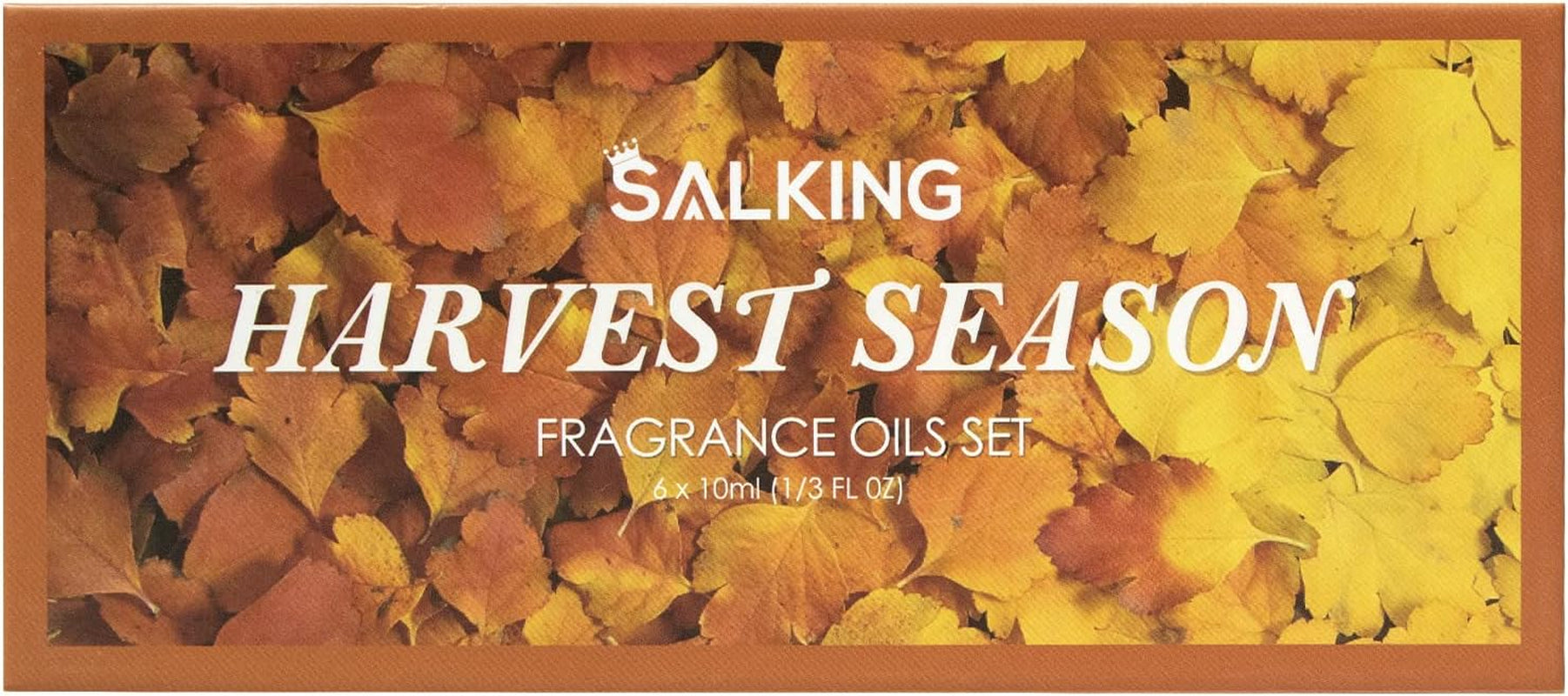 Autumn Fragrance Oils, Premium Fall Essential Oils for Diffuser, Scented Oils Gift Set for Soap Candle Making Scents - Cinnamon, Pumpkin Spice, Apple Cider, Vanilla, Forest Pine, Snickerdoodle